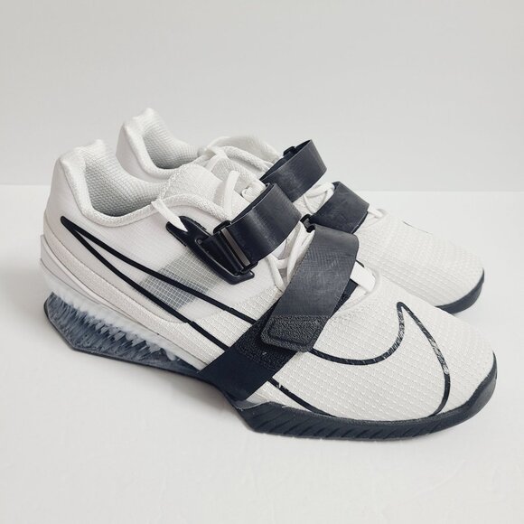 NEW Nike Romaleos 4 Weightlifting Shoes CD3463-101 Size 14 White